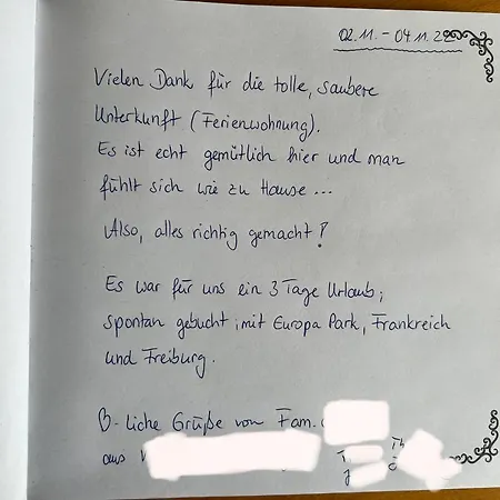 Luna -3 Schlafzimmer, Waschmaschine, Küche, Wlan, Ca 15 Min Bis Zum Europa Park,