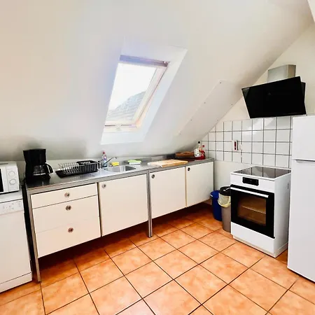 アパート Luna -3 Schlafzimmer, Waschmaschine, Kueche, Wlan, Ca 15 Min Bis Zum Europa Park, Malterdingen